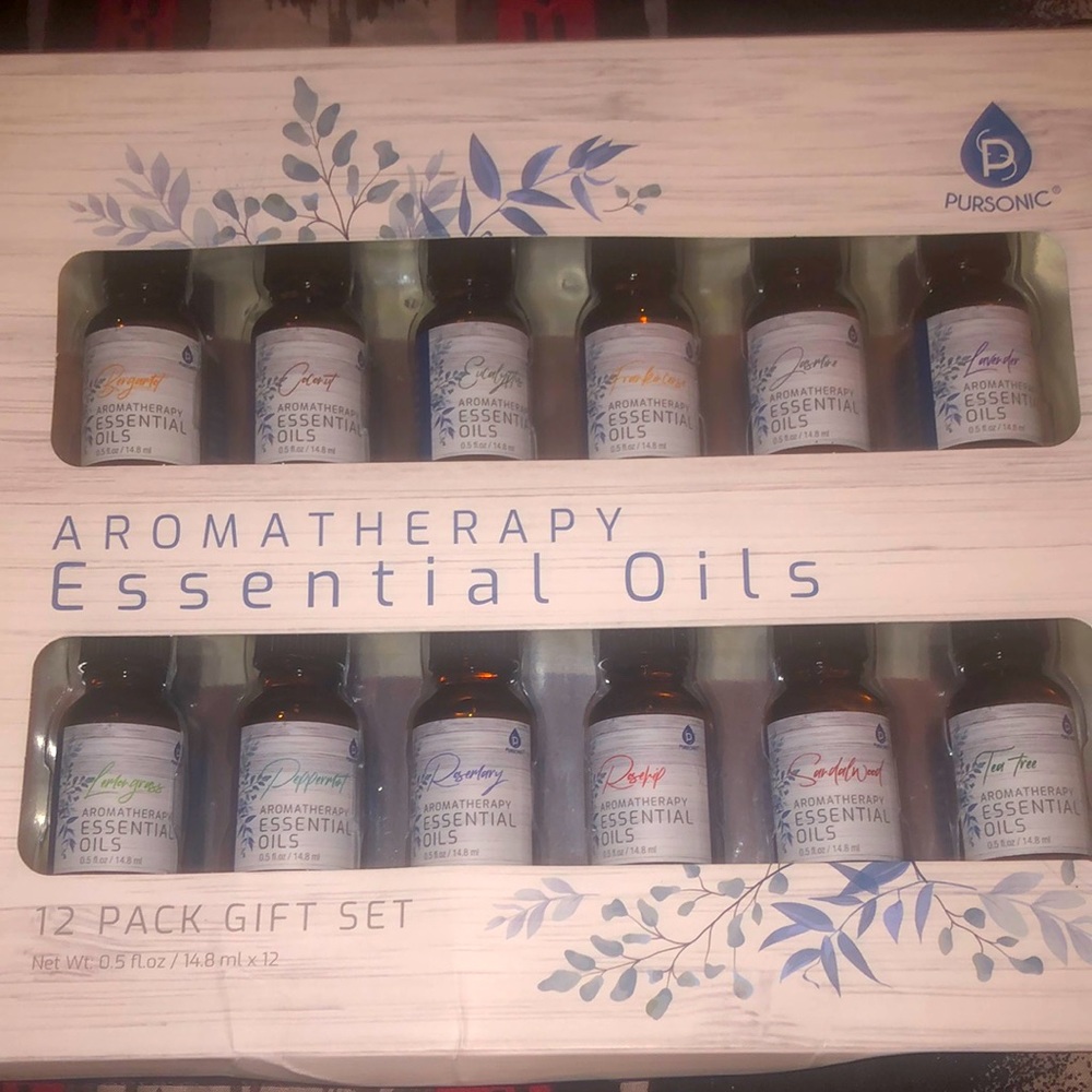 Aromatherapy essential oils